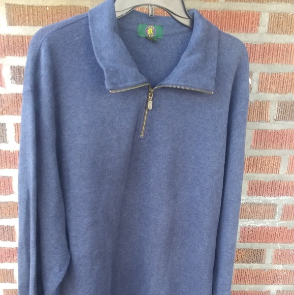 Club Room 1/2 Half Zip Pullover Sweater - Picture 3 of 3